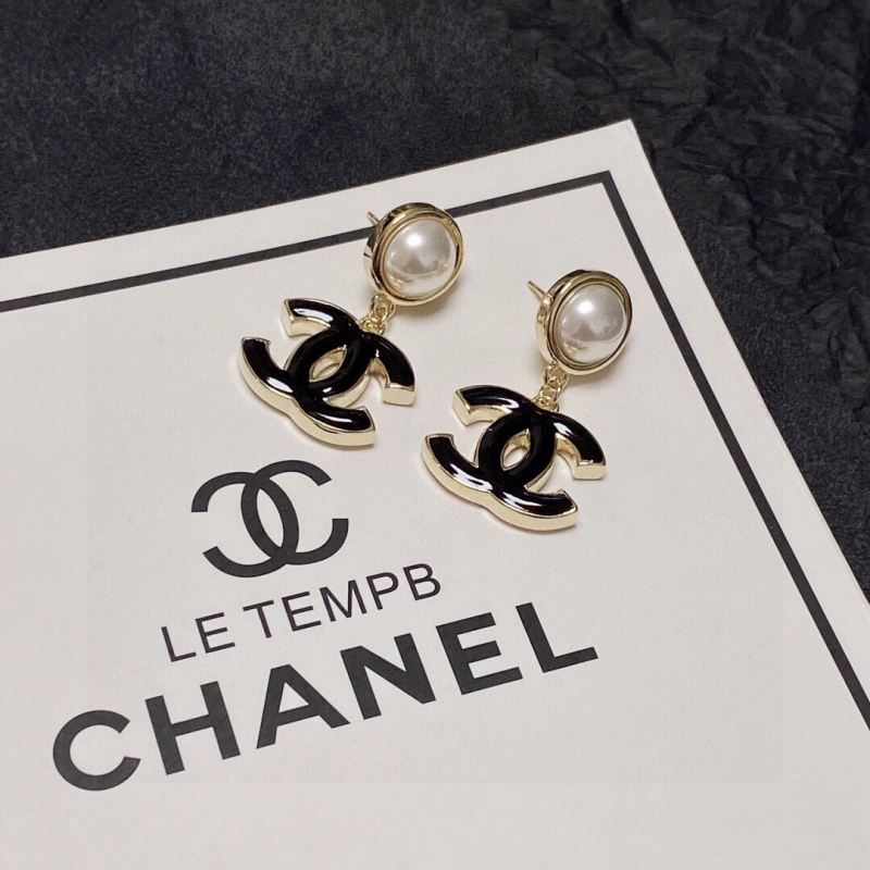 Ch*el earrings
